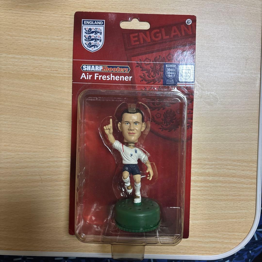 ルーニー Air Freshener サッカー選手フィギュア