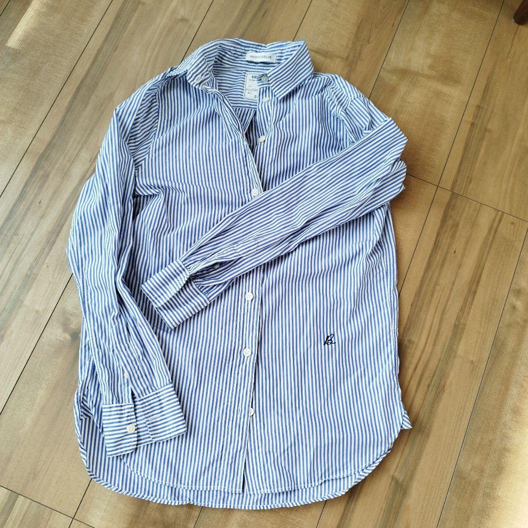 マディソンブルー　ストライプシャツ MADISON BLUE（マディソンブルー）の「MADISONBLUE ストライプシャツ