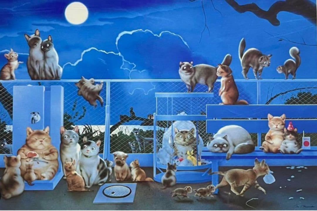 ジグソーパズル　村松誠　ミッドナイトパーティ　Midnight Party