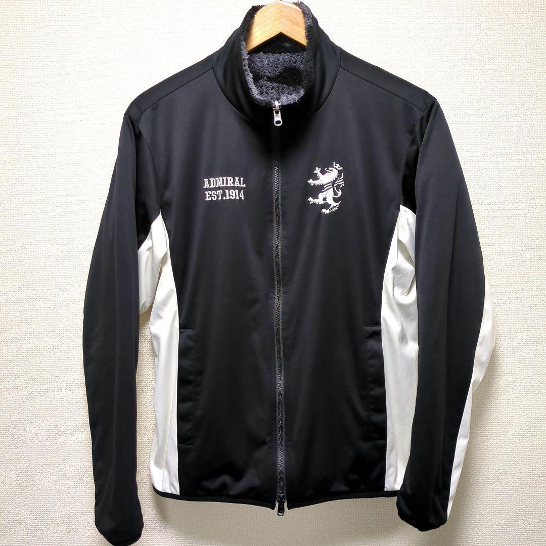 ADMRIAL アドミラル ジップアップジャケット リバーシブル 黒 M