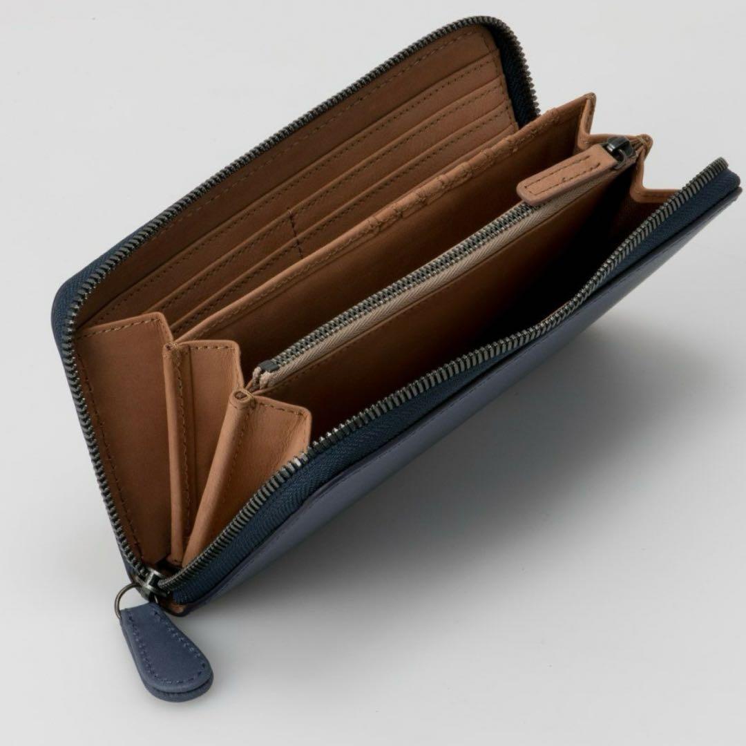 NOMADOIアラバマラウンドファスナー長財布【新品・未使用】デニムブルー NOMADOI アラバマ ラウンドファスナー長財布 シングル 商品｜THE BAGMANIA