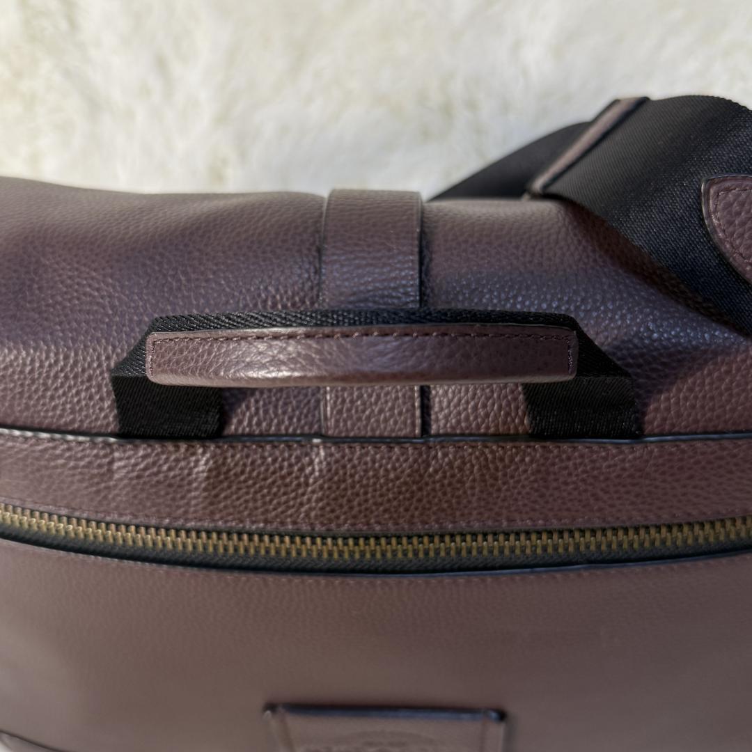 極美品】コーチ ハドソン メッセンジャー ダークブラウン 2WAY 30623