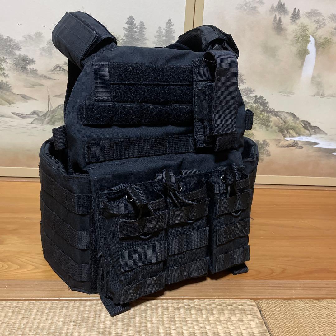 WAS製　プレートキャリアBK +小物