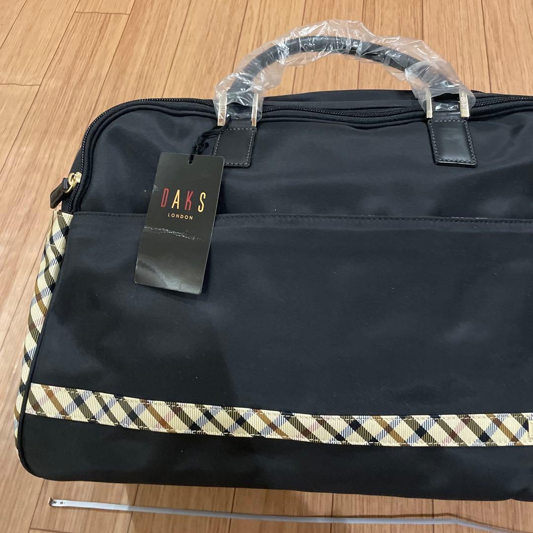 DAKS ビジネスバッグ ブラック