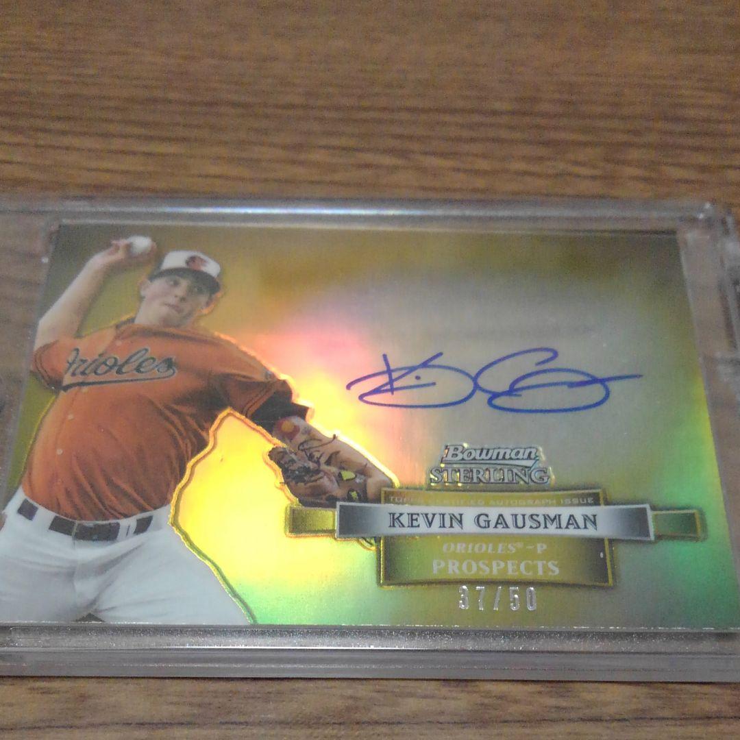 MLB ブルージェイズ KEVIN GAUSMAN GOLD ref 2024 Topps Series 1 Kevin Gausman SSP Golden Mirror Image