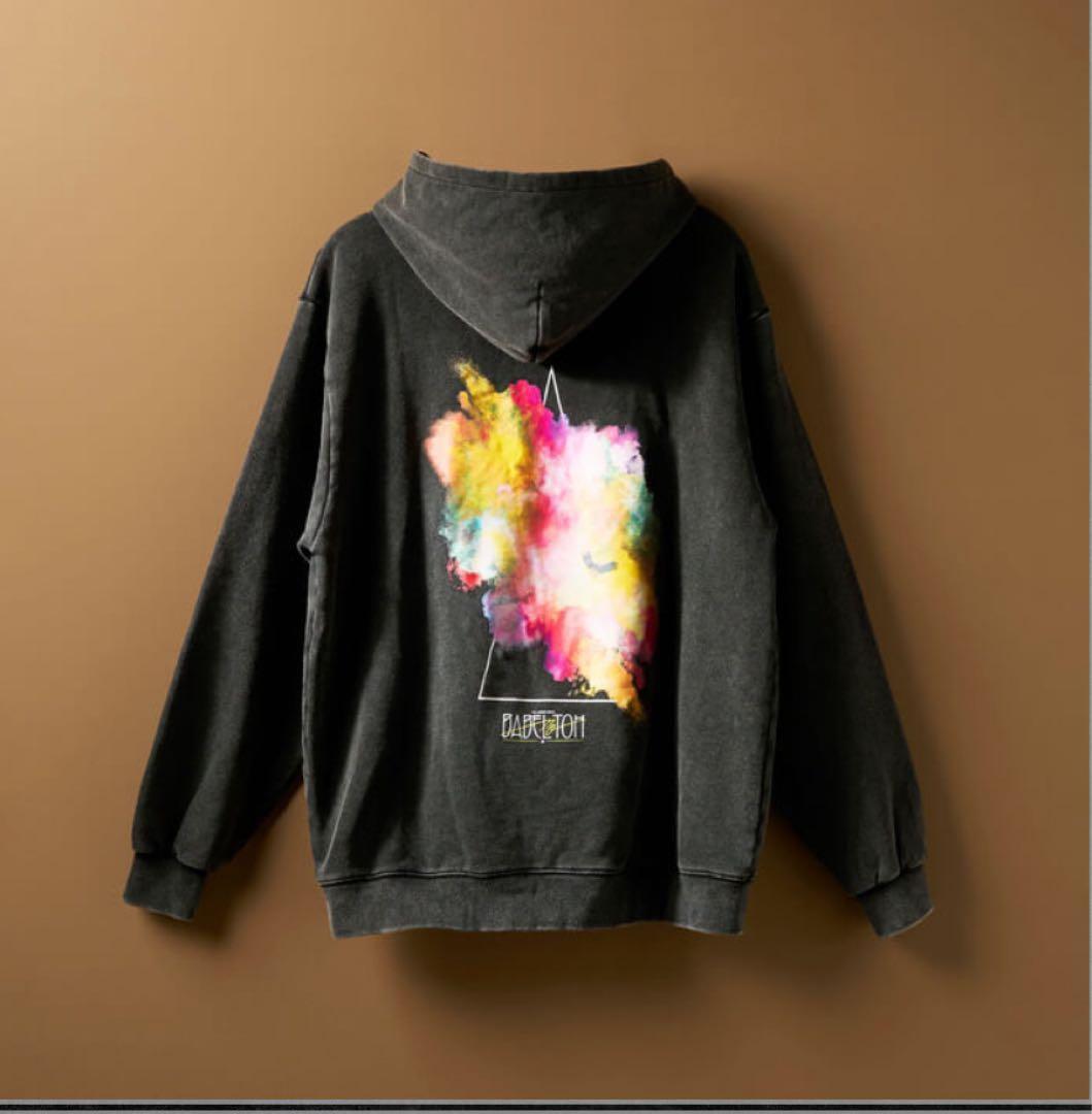 【美品】 ミセス “EDEN to BABEL”フーディ ブラック パーカー L