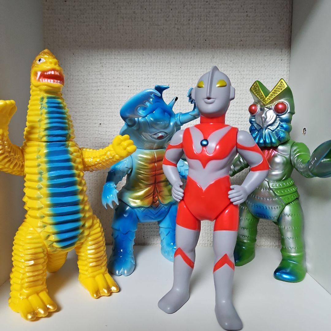 【ブルマァク】怪獣シリーズ(昭和レトロカラー)　4種