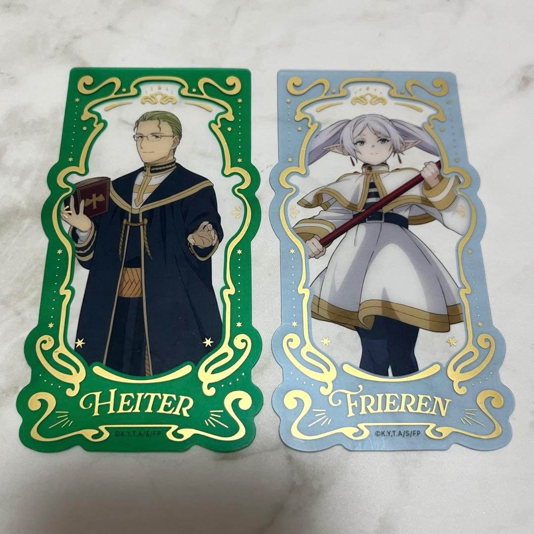 葬送のフリーレン】フリーレン ハイター クリアカード トレカ - メルカリ