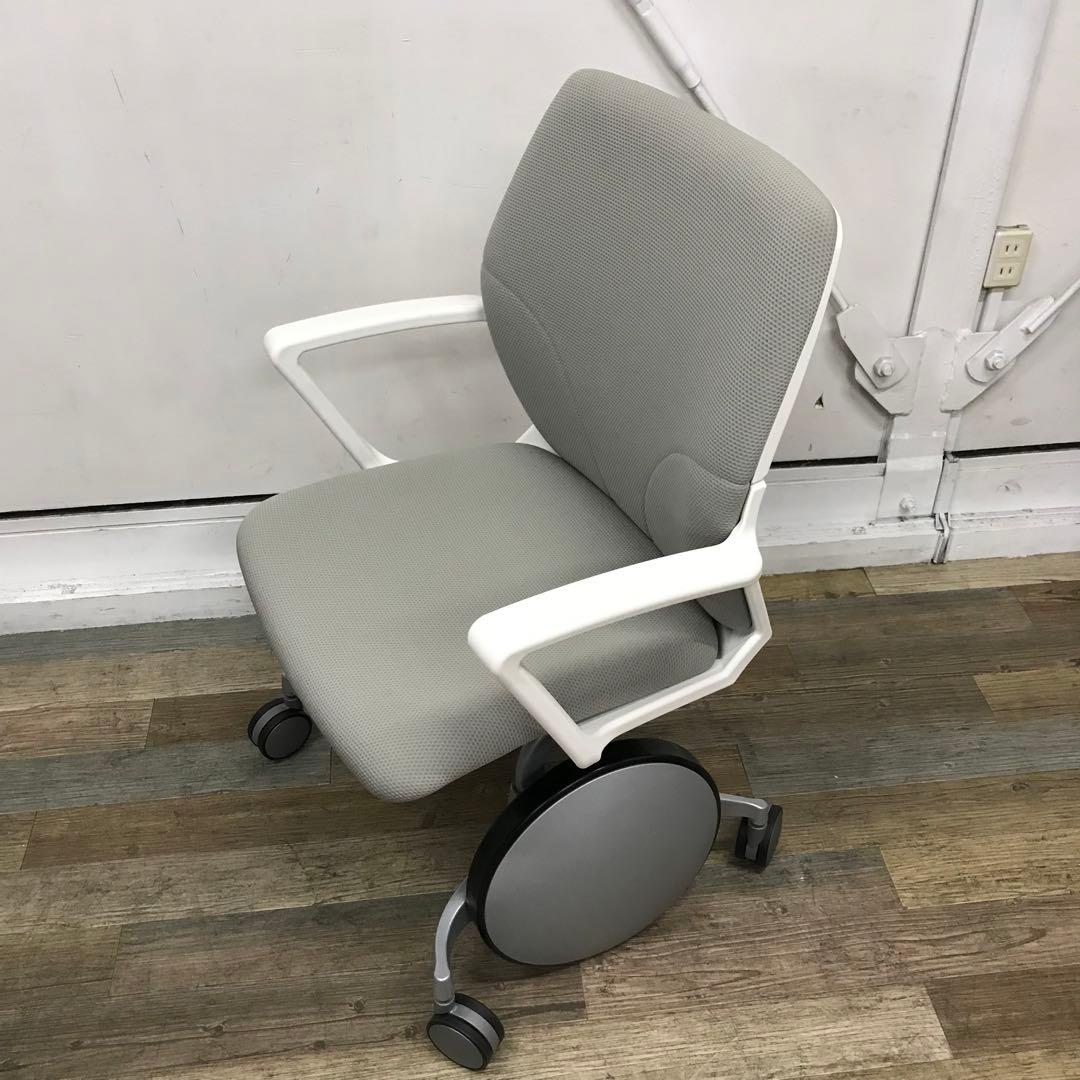 展示品　オカムラ　ウェルツ セルフ　足漕ぎ　車輪付　椅子　介護　リハビリ　障がい