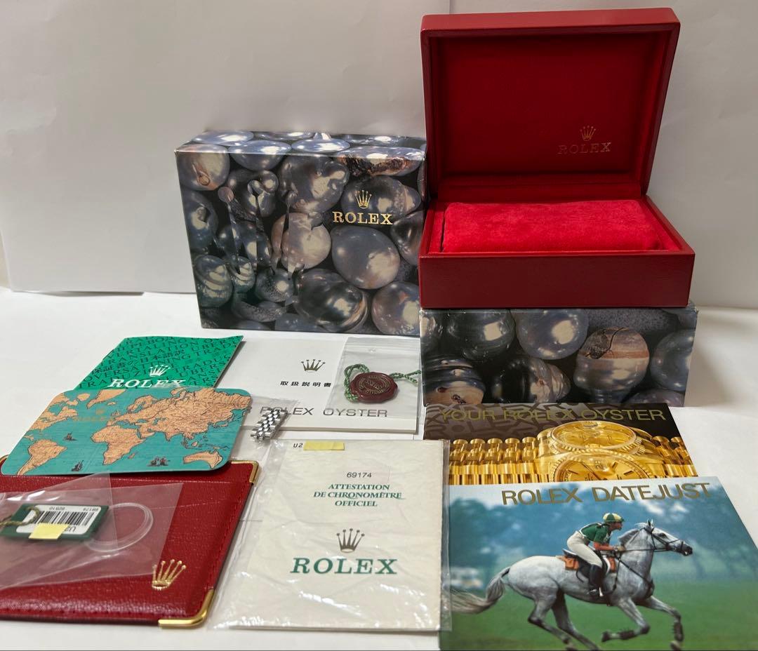 こうび　ロレックス純正デイトジャスト69174 BOX付属品計13点