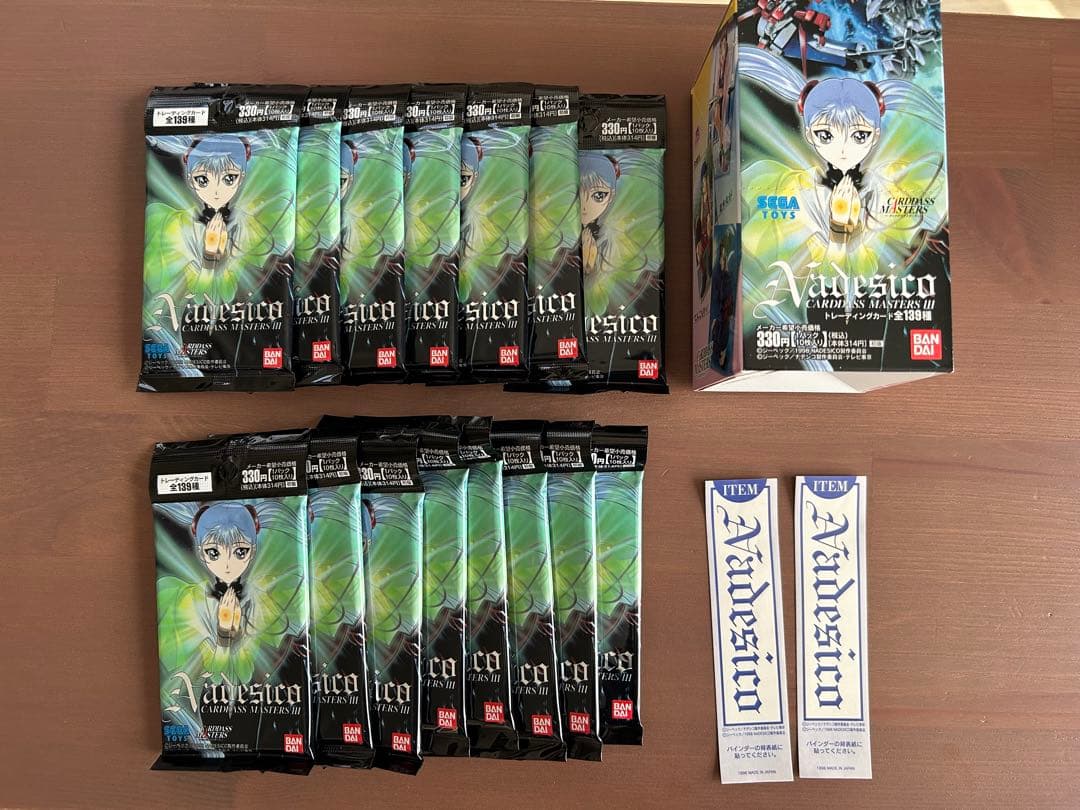 機動戦艦ナデシコIII　1BOX（15パック+背表紙ステッカー2枚）