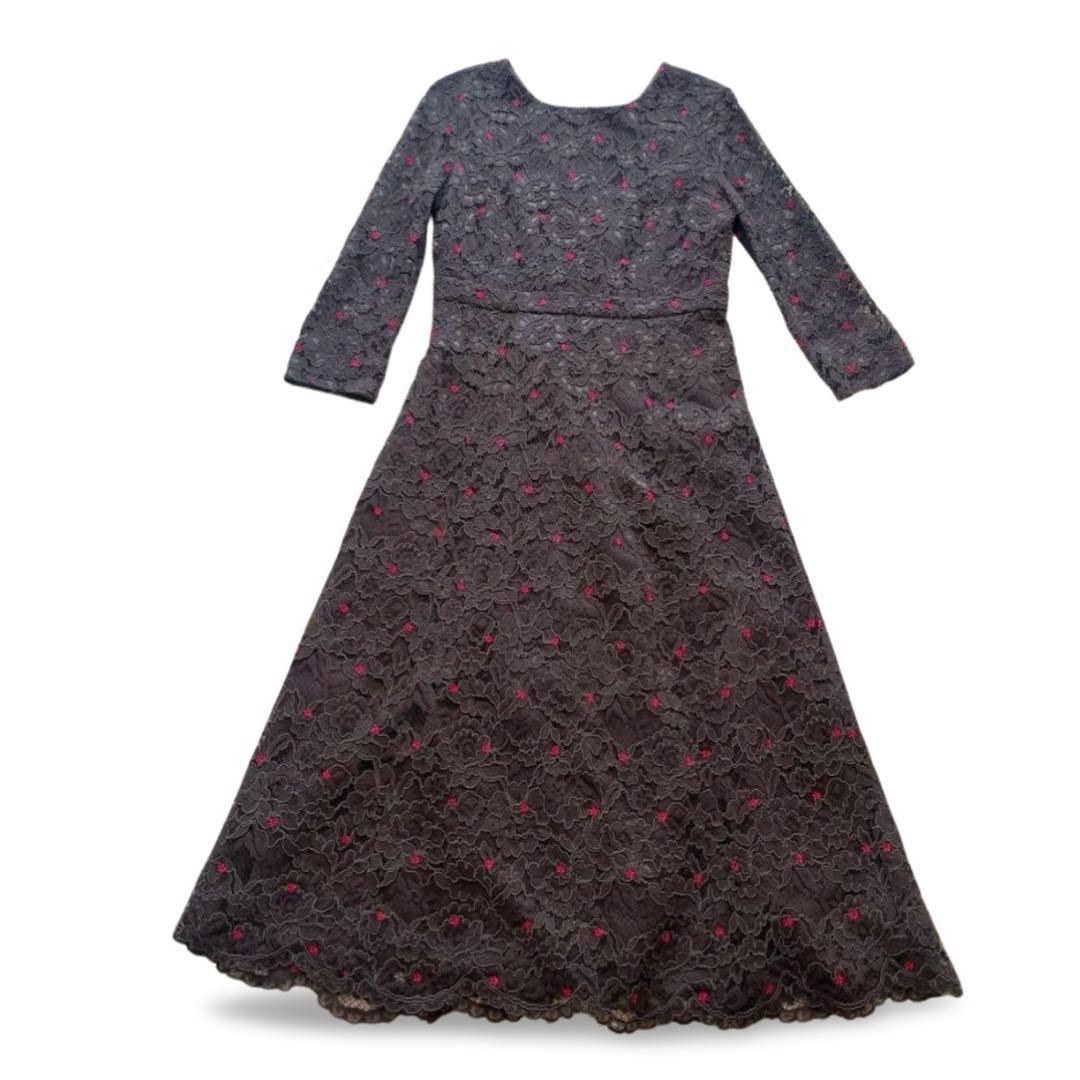 グレースコンチネンタル ダイアグラム 総レースワンピース 総刺繍 戸田