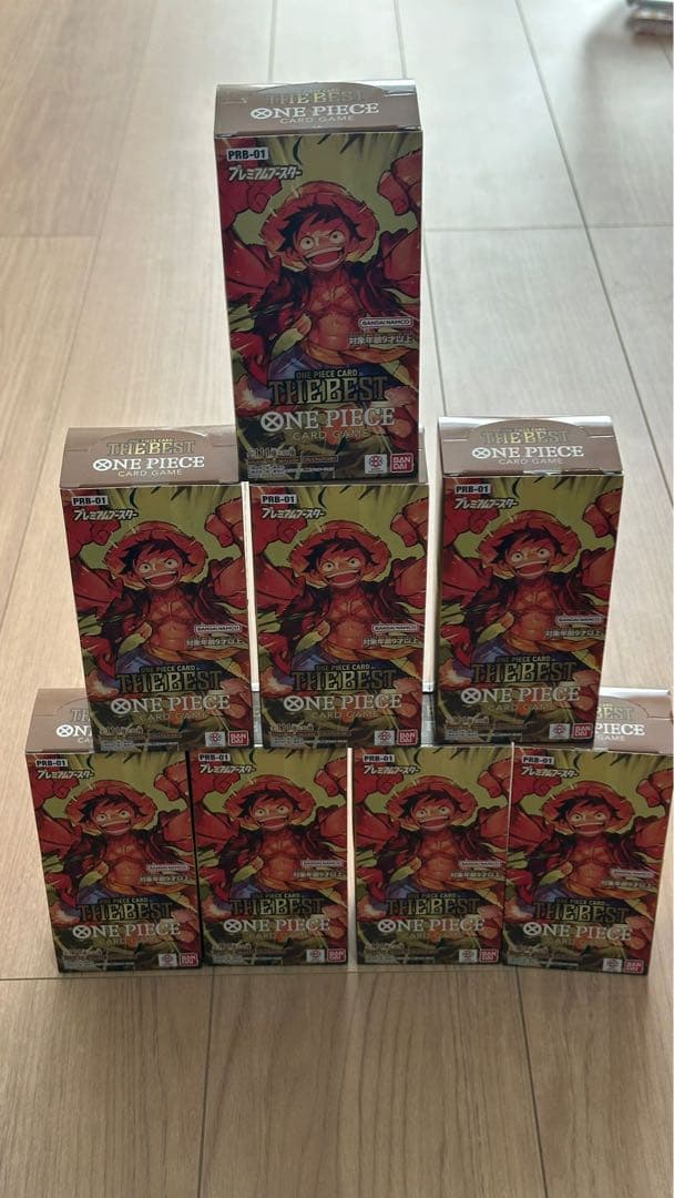 ONE PIECE CARD GAME THE BEST ボックス　8個セット