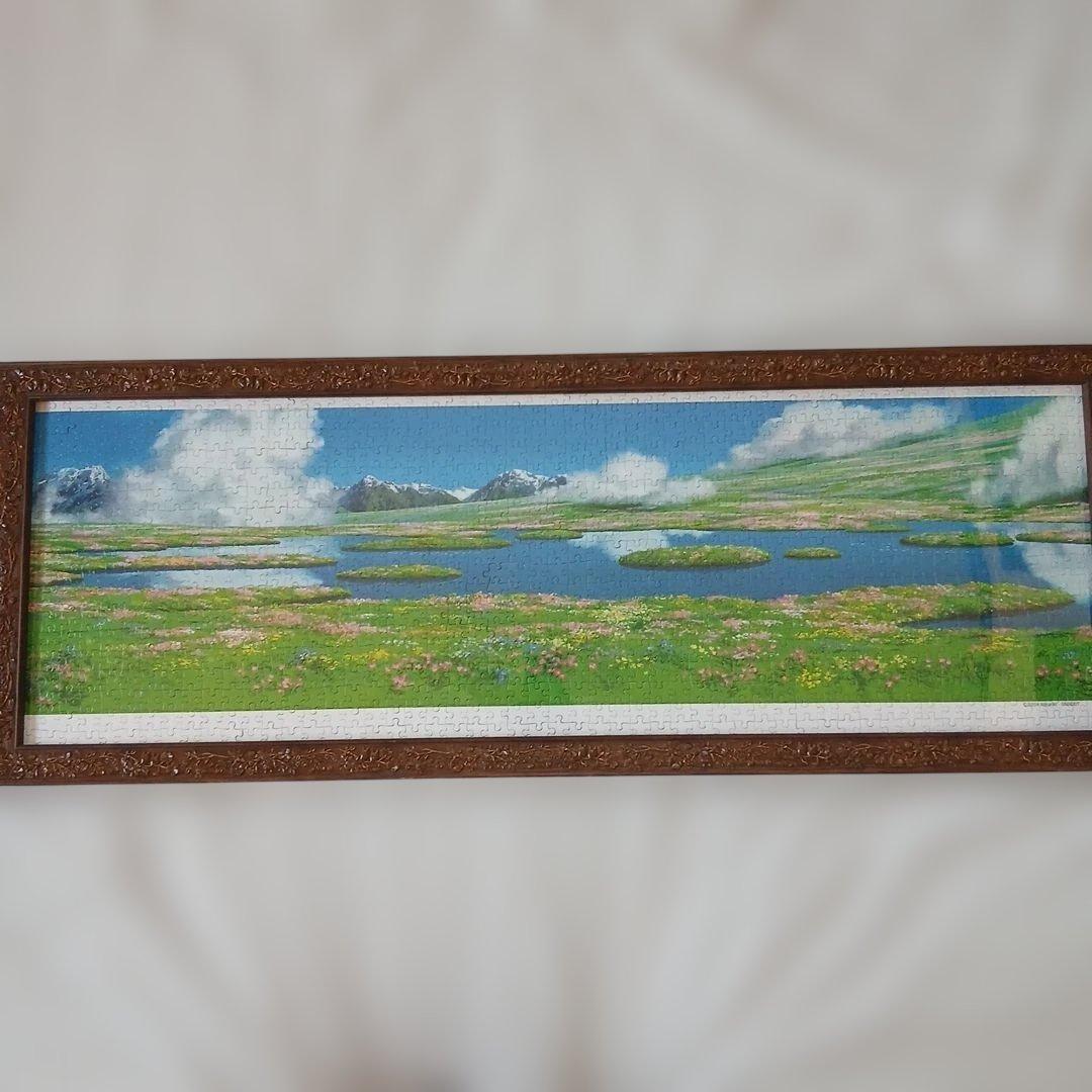 ハウルの動く城　ジグソーパズル ジブリ専用フレーム付き