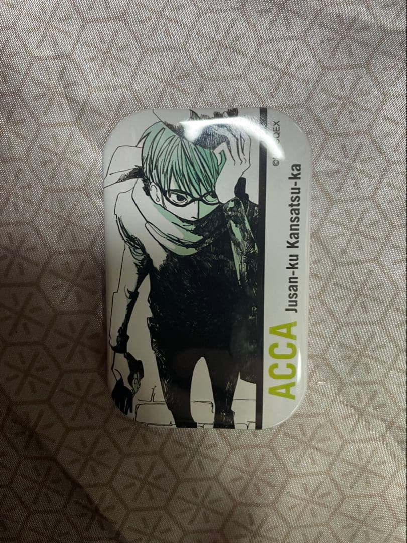 ACCA13区監察課×BADONカフェ 缶バッジ ニーノ