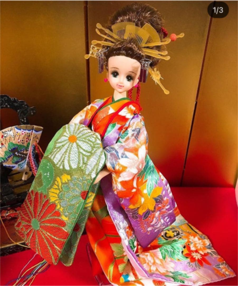 注文受付  ドール用簪6種類2500円 大反響！Produced by MAYLA『ツルネ』コラボレーションヘア