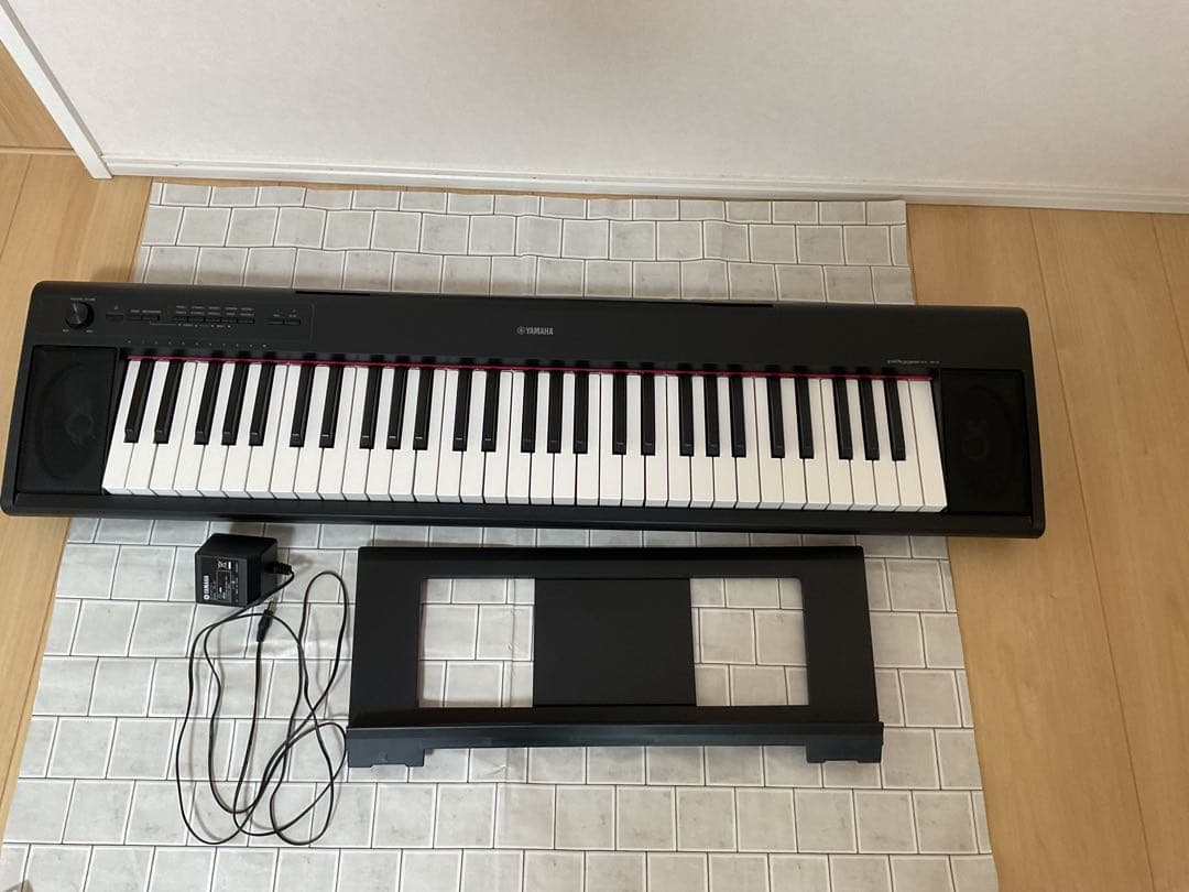 【KAZ】YAMAHA 61鍵盤電子ピアノ　piaggero NP-12