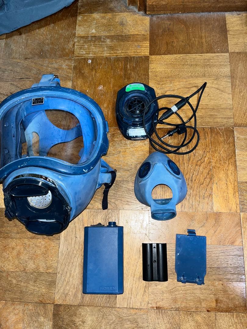 防塵マスク　全面型電動ファン付き呼吸用保護具　アスベスト　roots 電動ファン付き呼吸用保護具(アスベスト対 | 安全保護具 | 介護用品