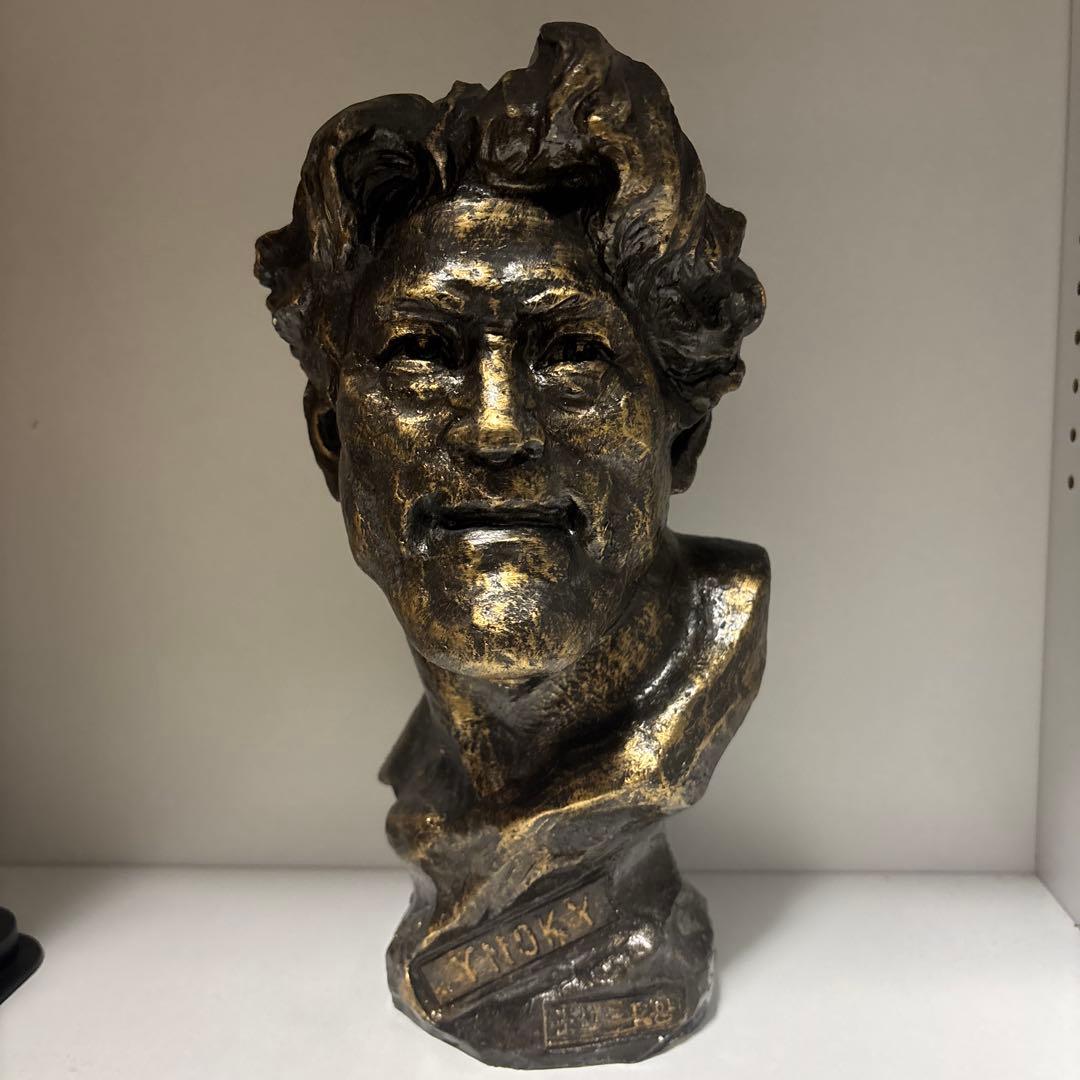 アントニオ猪木　ブロンズ人物像 彫刻