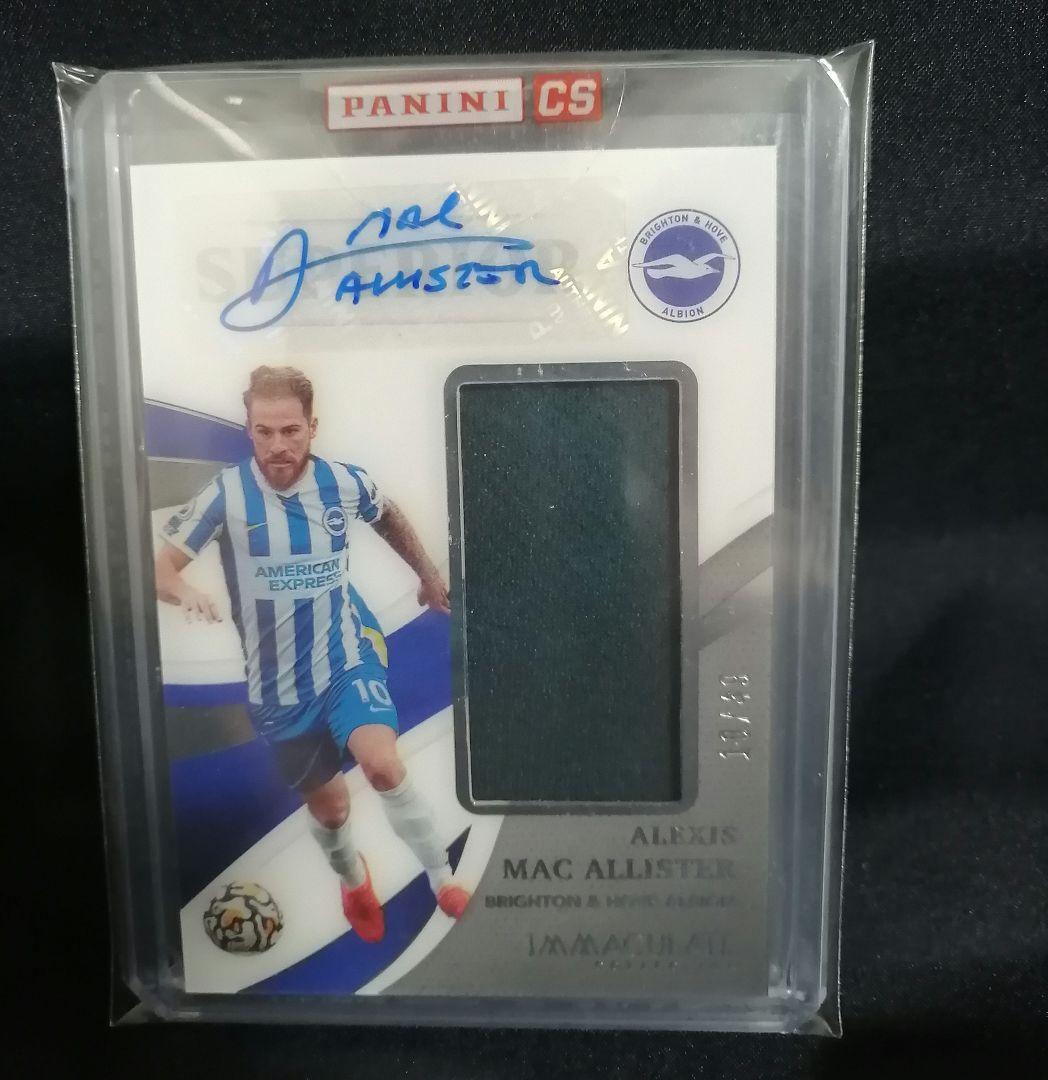 Panini Immaculateマクアリスター 直筆サインカード 10/49