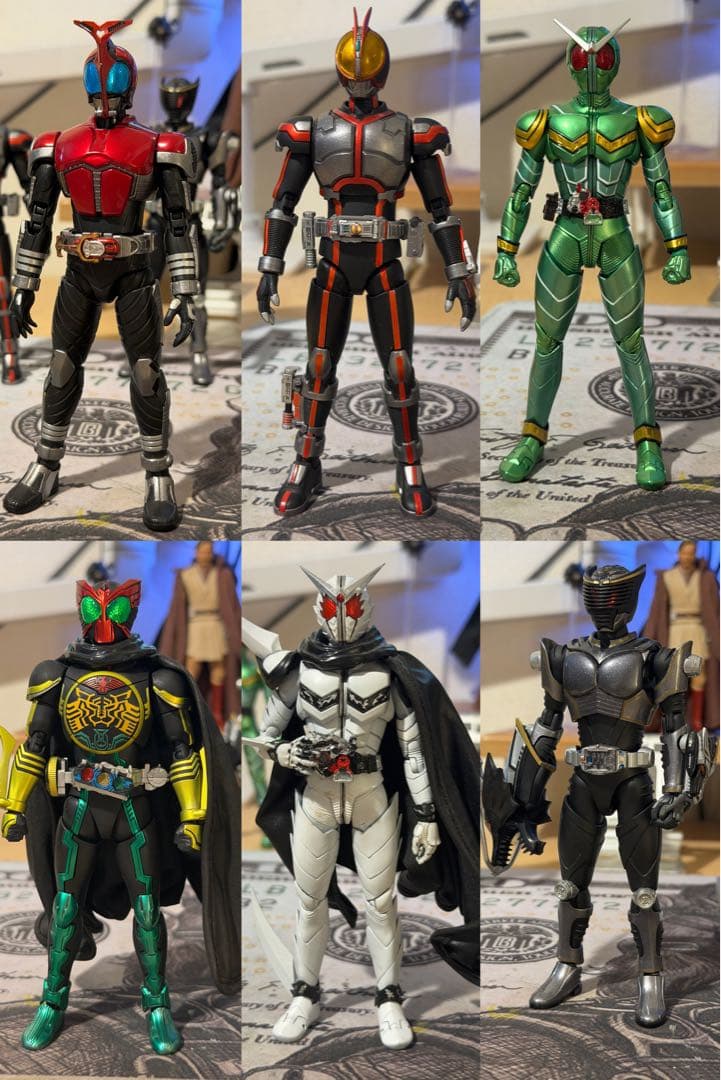 仮面ライダー フィギュア 6体セット 特別企画】10人ライダーがついに揃った！ 「スカイライダー