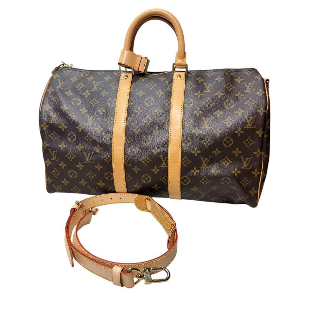 LOUIS VUITTON キーポルバンドリエール45モノグラム