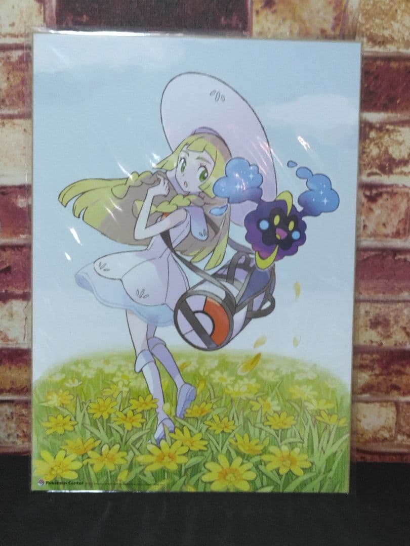 ポケモン ミニポスター リーリエ グラジオ ルザミーネ ポケモン ミニ