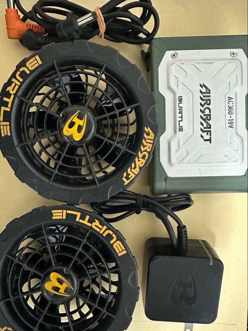 空調服バートルバッテリーファンセット19v