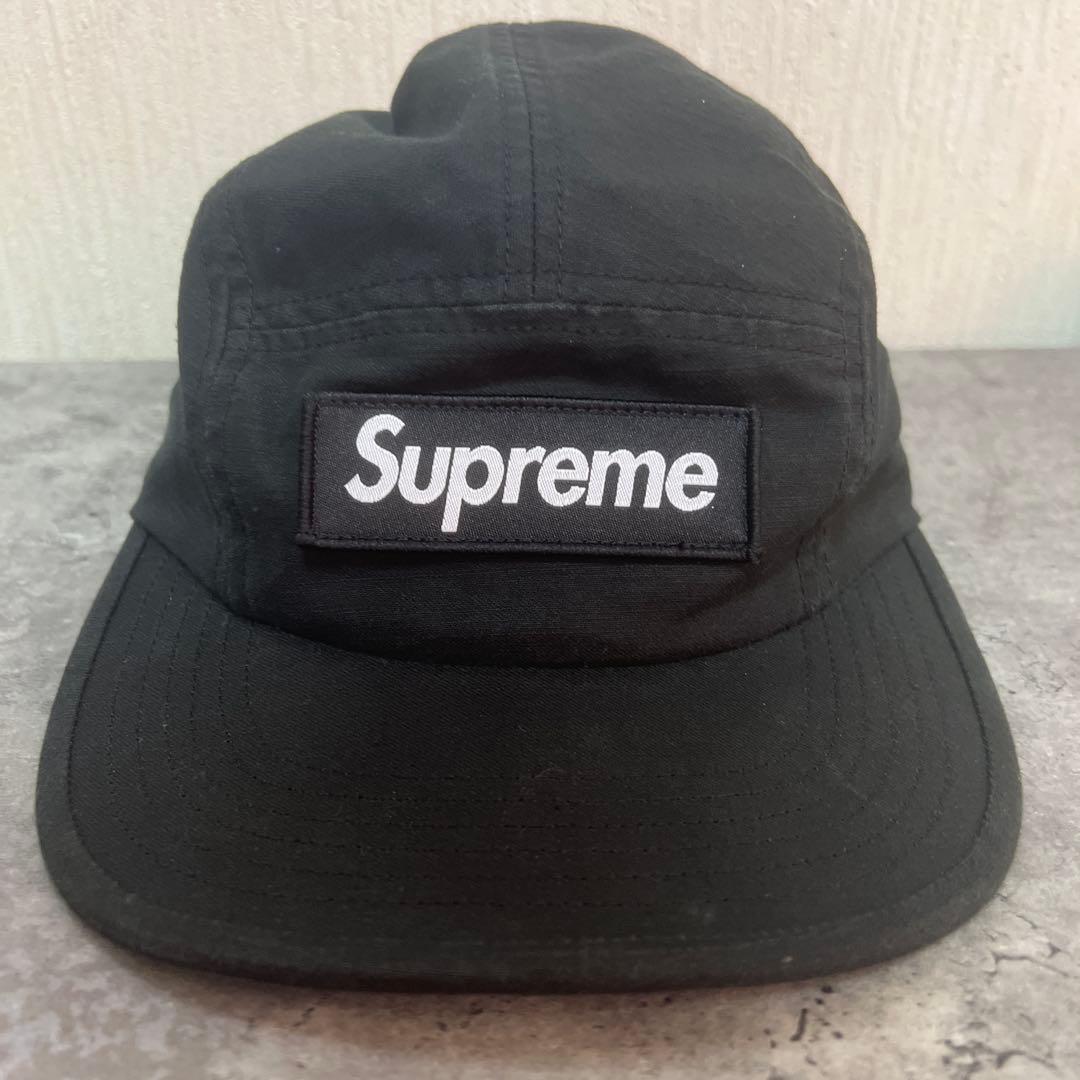 Supreme ブラックキャップ - メルカリ