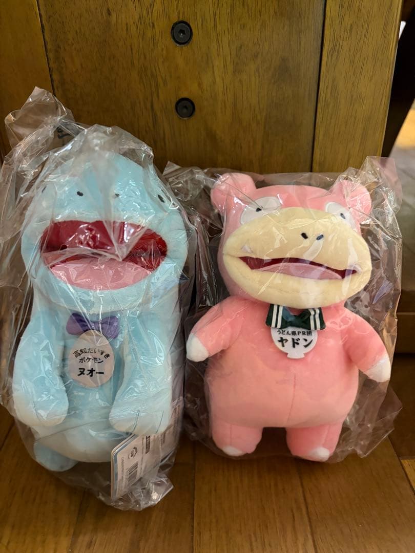 新品・タグ付・未開封　高知限定ポケモン　ヌオー　香川限定　ヤドン　2点セット