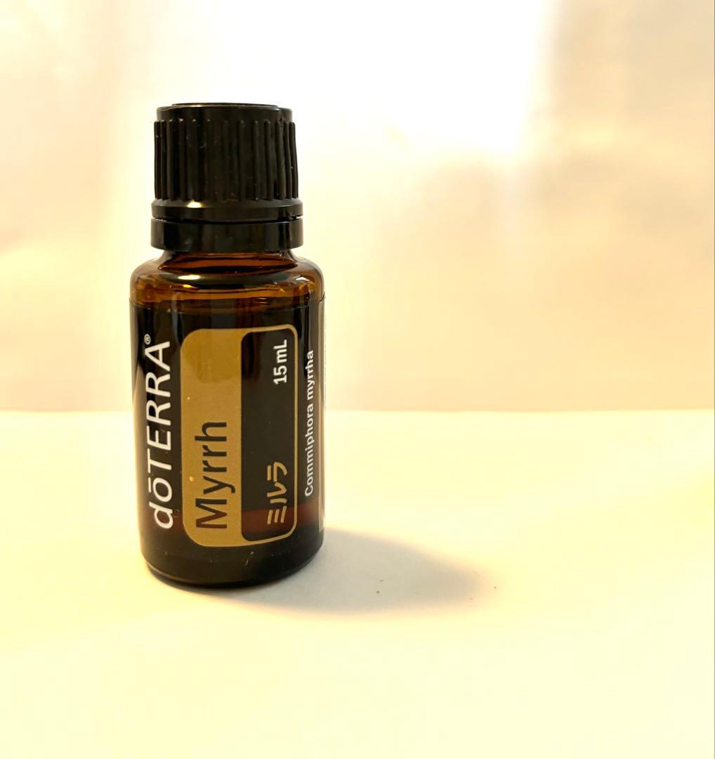 【新品未使用】doTERRA ミルラ　15mL エッセンシャルオイル