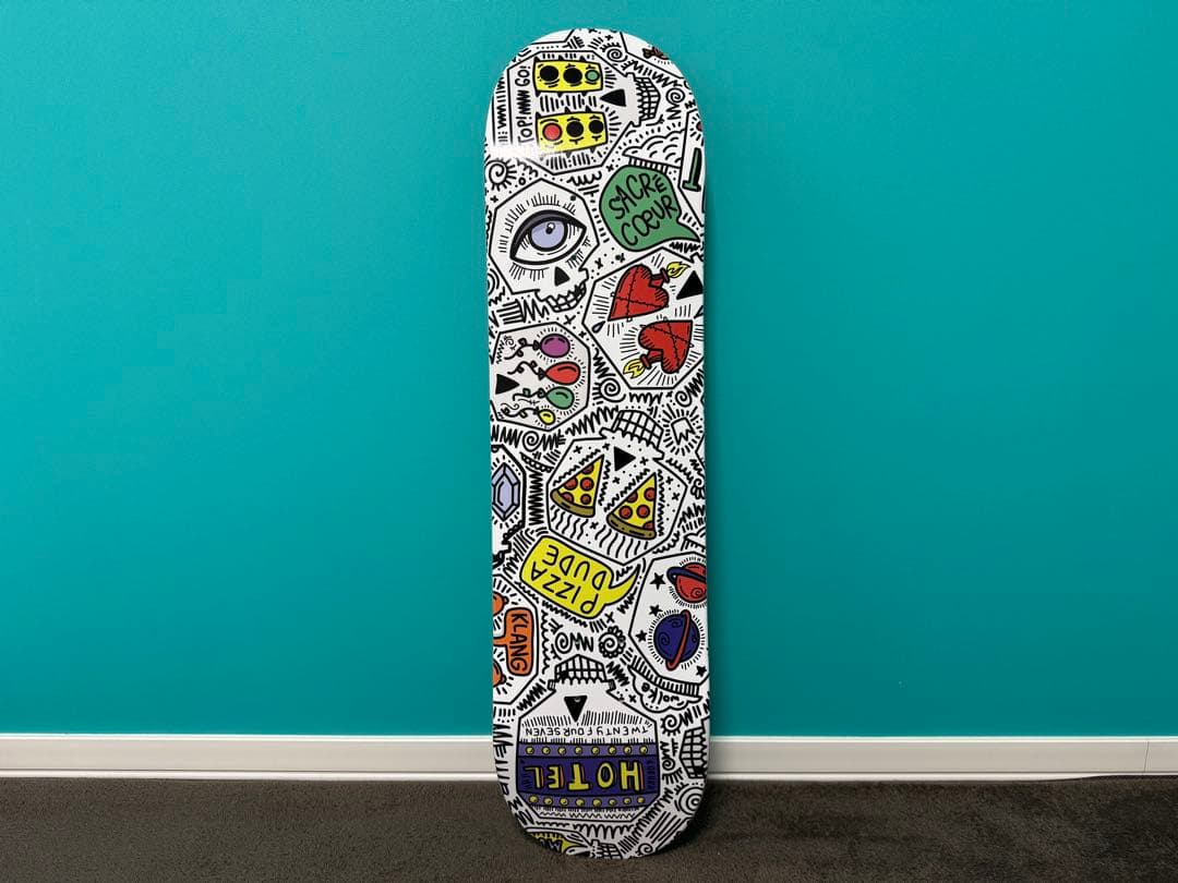 ひ*！様 【希少】Tennessee Loveless スケートボード デッキ