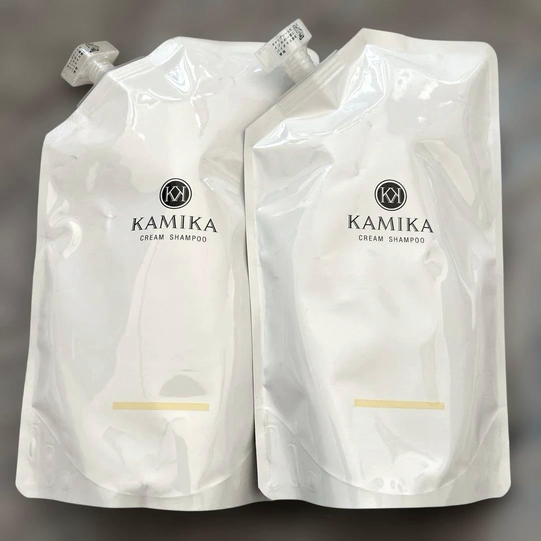 KAMIKA クリームシャンプー ベルガモット ジャスミンの香り 詰替用