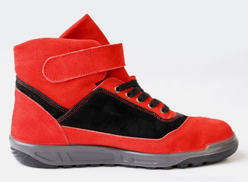 青木安全靴 ZR-21 RB(レッド×ブラック) 25.5