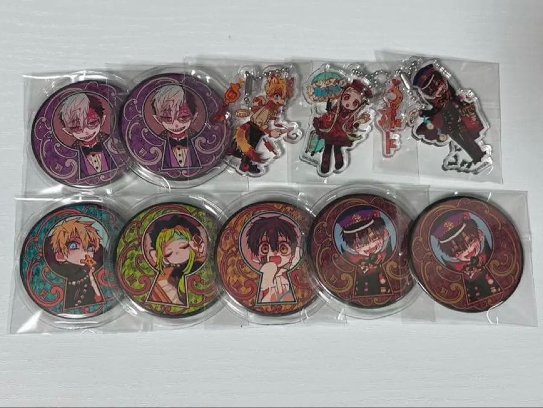 地縛少年花子くん ゴーストホテル カフェ グッズまとめ売り 地縛少年花子くん GHOST HOTEL'S CAFE 特典 - メルカリ