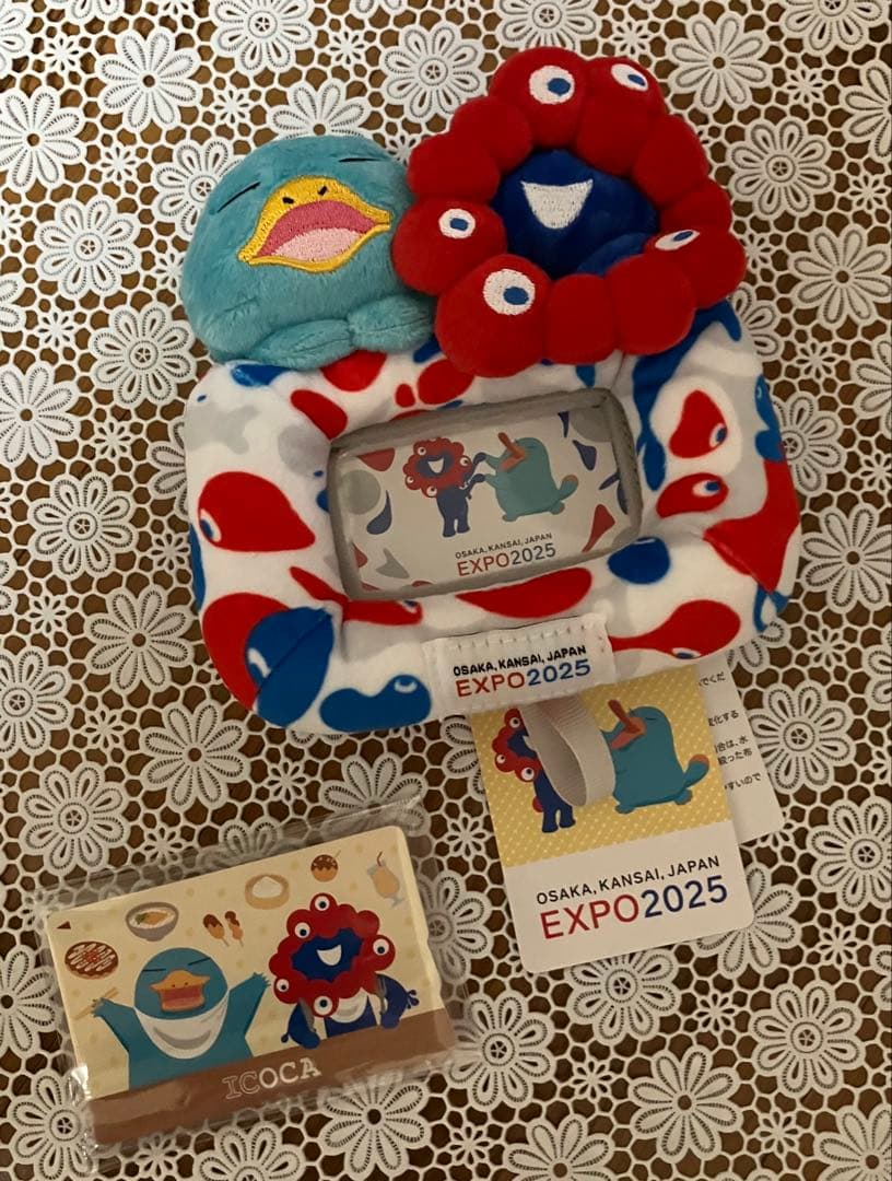 ヨシ　大阪万博 ICOCA ぬいぐるみ & ICOCAカードセット