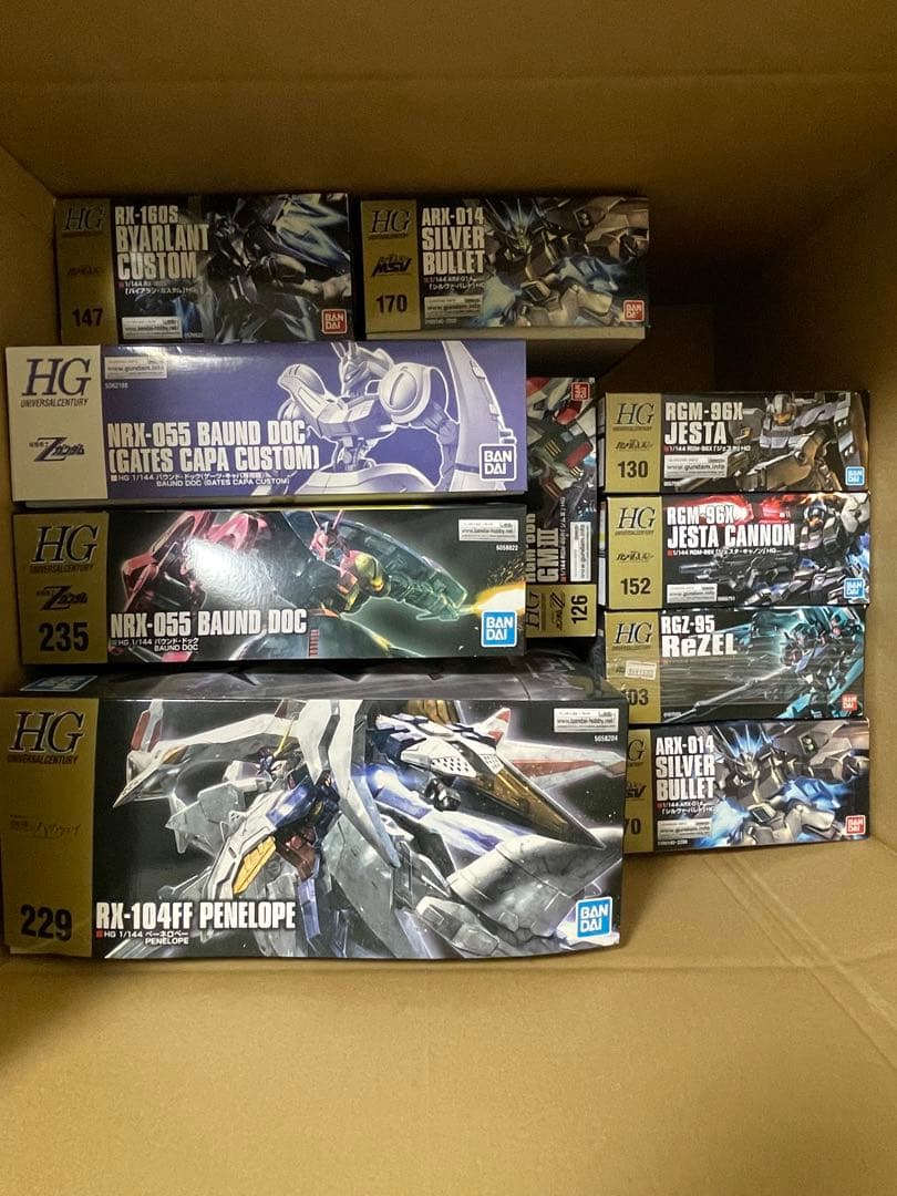 HGガンプラ　まとめ売り　宇宙世紀セット13点