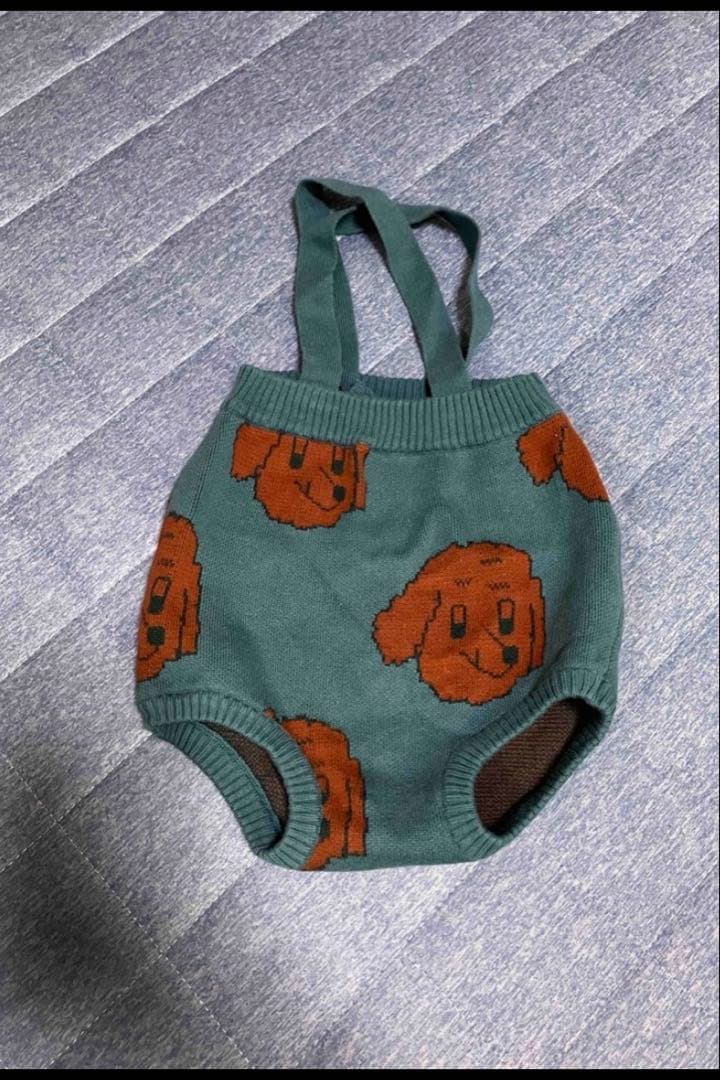 タイニーコットンズ　3点セット　犬　パンツ　ベビー　 6か月から12か月