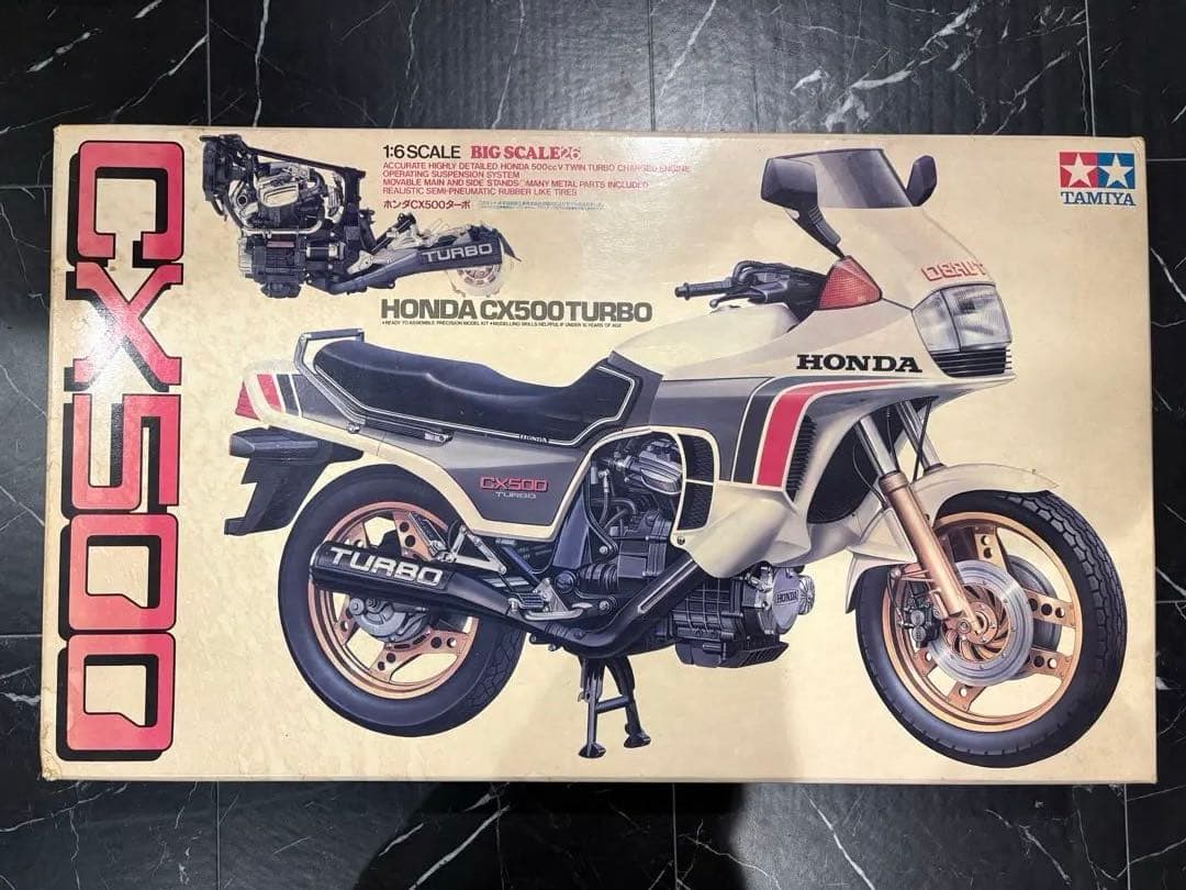 TAMIYA ホンダ CX500 TURBO 1/6