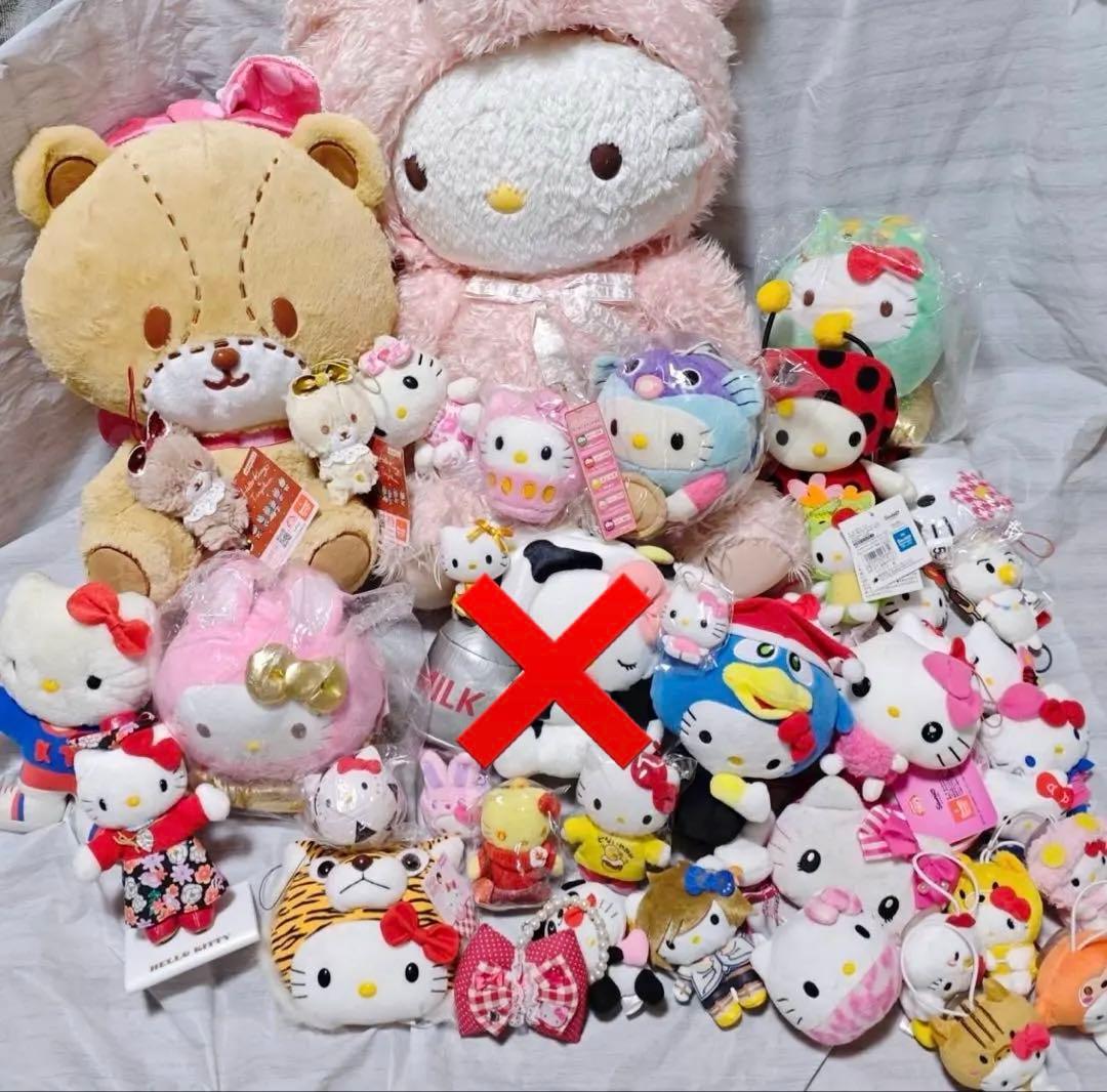 サンリオ ハローキティ マスコット ぬいぐるみ まとめ セット 大量
