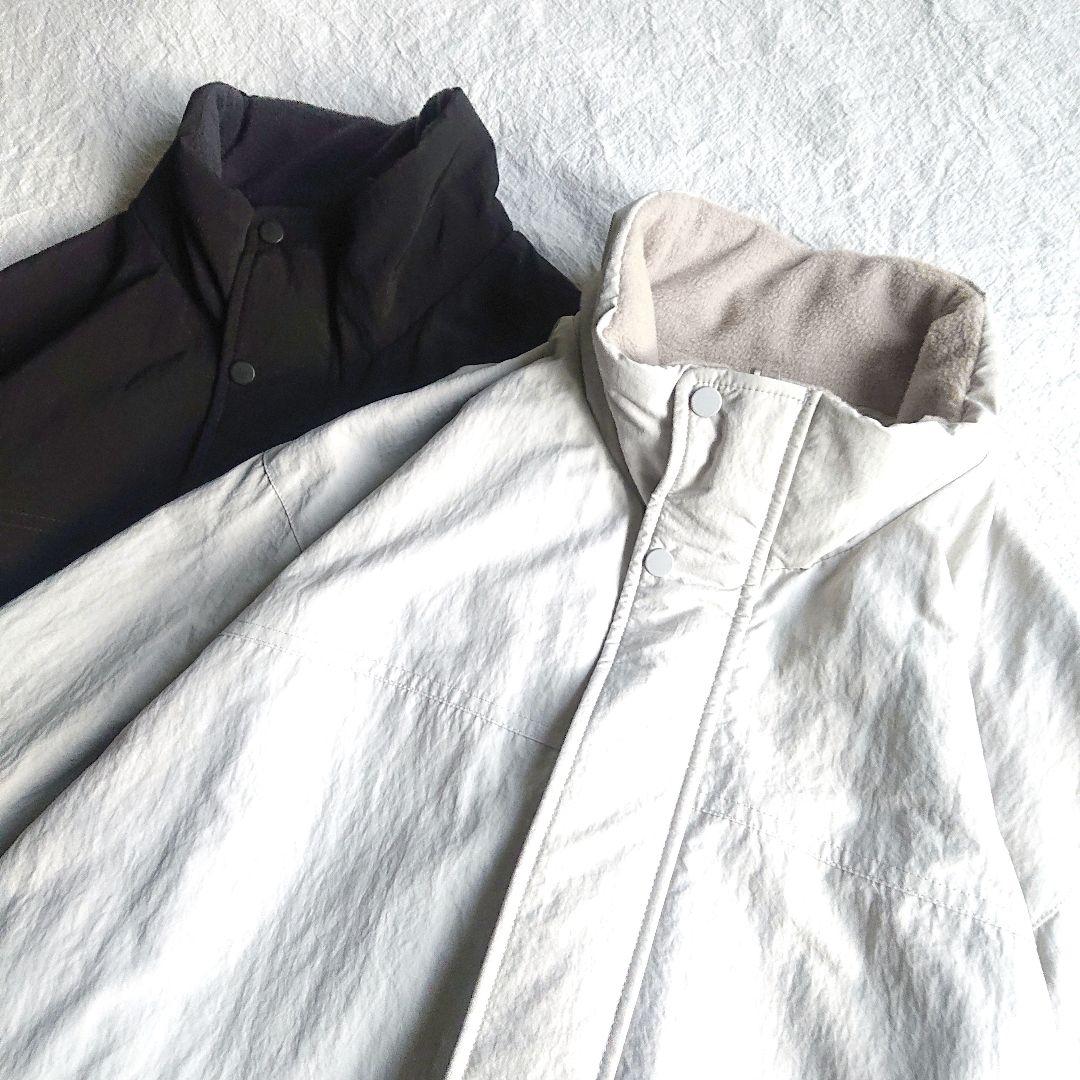 『GU ウラフリースリバーシブルブルゾン ナイロンジャケット セット』