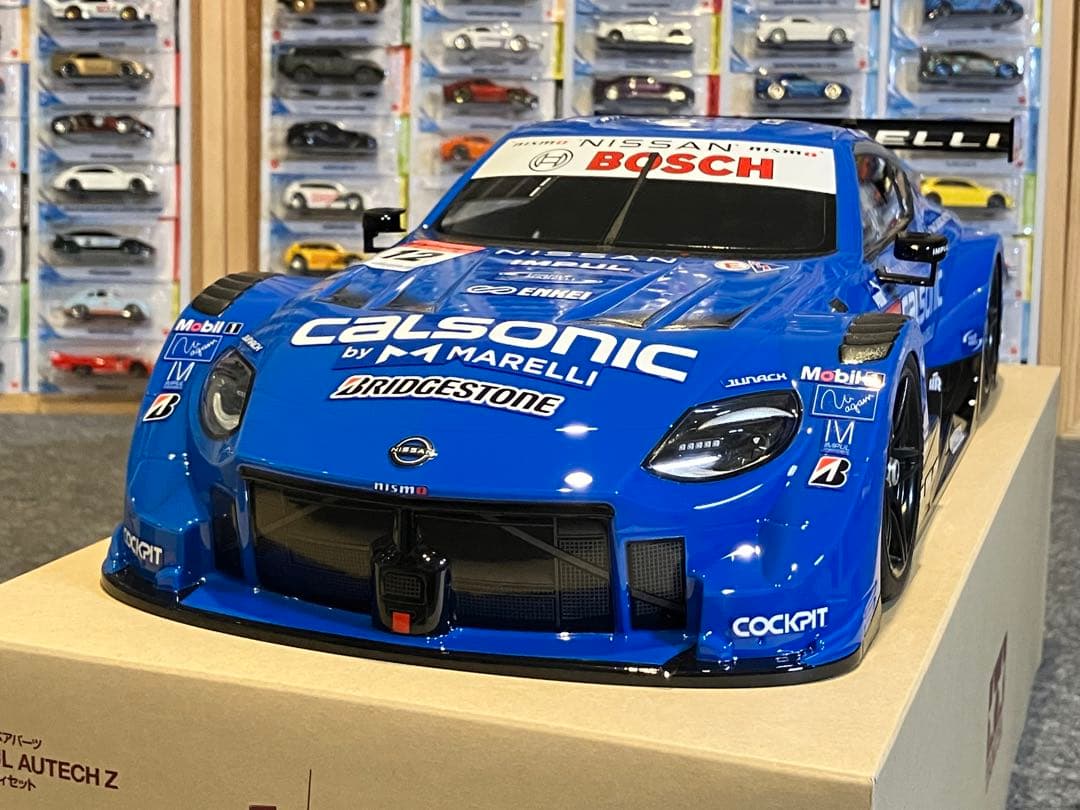 タミヤ ラジコン Nissan Z GT500 塗装済 スペアボディ 1/10