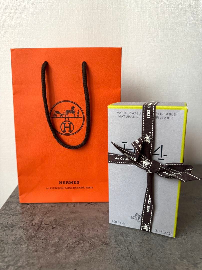 【袋、リボン付き新品未使用】HERMES H24 オードトワレ100ml