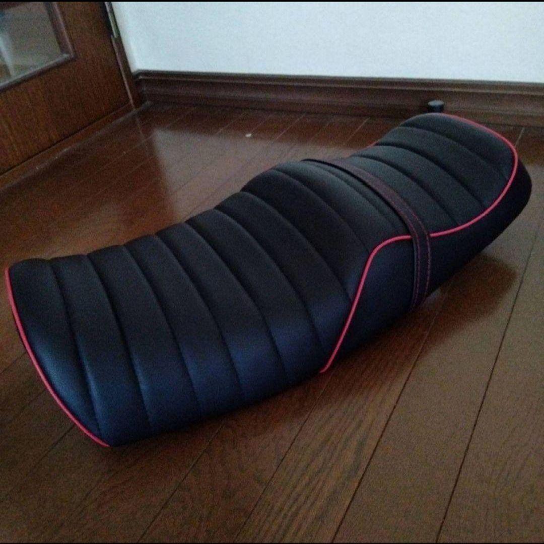 ホンダ　タックロールシート　CB400SF NC39 NC42　新品 CB400SF NC39 NC42 タックロールシート 黒白 青パイピング 全年式共用