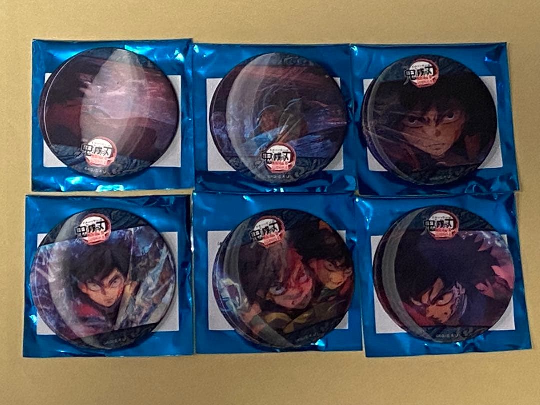 鬼滅の刃無限城編第一期水の呼吸ランダムアクションアニメーション缶バッジ 冨岡義勇