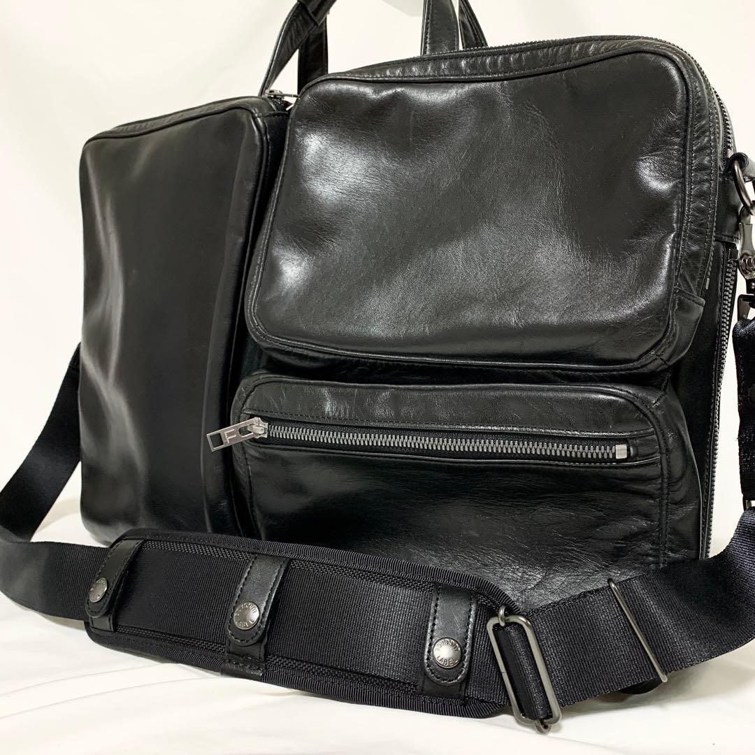 LUGGAGE LABEL 吉田カバン ビジネスバッグ ブラック エレメント