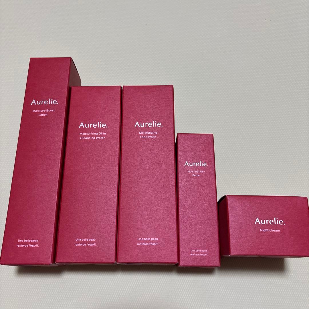 オレリー スキンケア5点セット Megumi Aurelie.オレリーMEGUMIスキンケアセット 5 点 - メルカリ