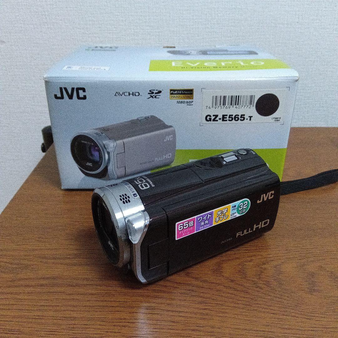 Everio JVC GZ-E565-T ビデオカメラ 本体