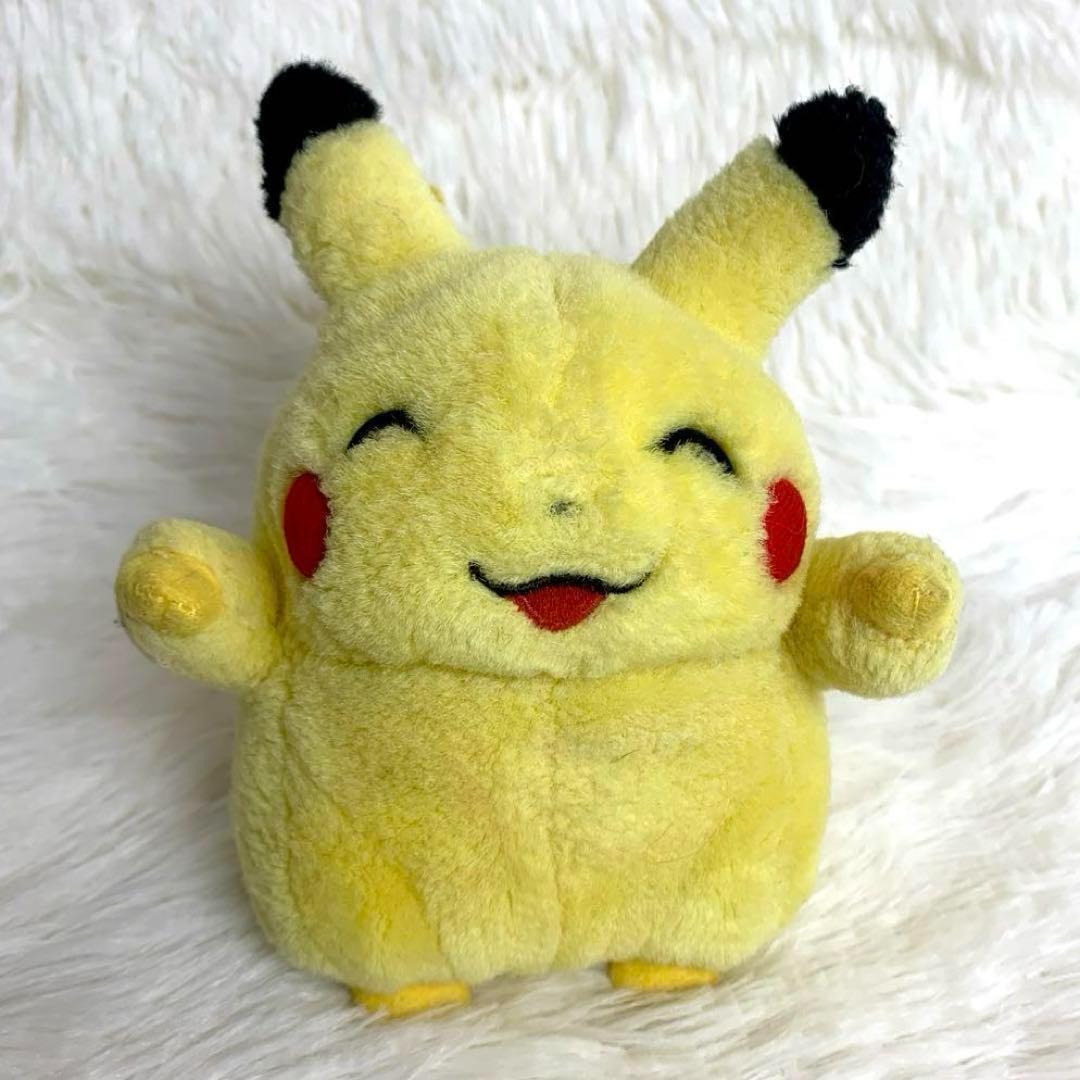 【極希少】初期ピカチュウ 限定品 にっこり バンザイ ポケモン トミー 音が鳴る