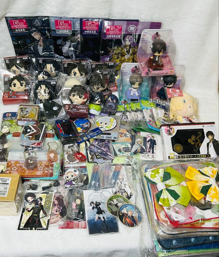 刀剣乱舞 オルゴール キューブぬいぐるみアクキーまとめ売り